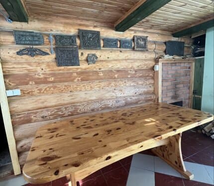 Уютная банька ждёт посетителей в комплексе с чаном. 