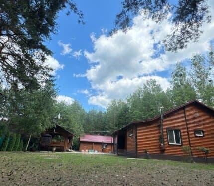 Дом ,Баня, Купель, Банкетный зал, рядом озеро, работаем круглый год!