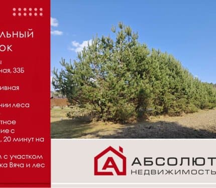 Продажа земельного участка д. Мочаны, ул.Заречная, 33Б