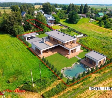 Просторный участок 26 соток в коттеджной застройке д.Скураты, ул.Центральная 19А; "Курган Славы"