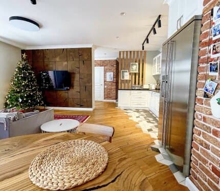 3х комнатная квартира с панорамным видом на город