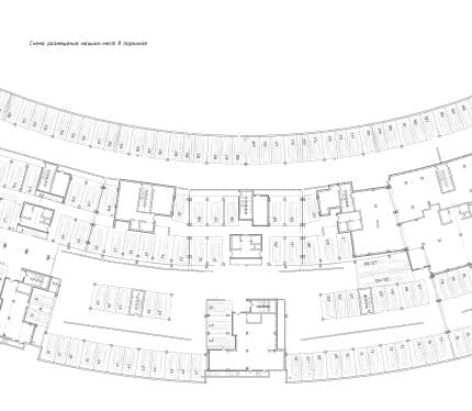Машиноместо в подземном паркинге № 40 и № 84. Цена за одно место. Тепло, чисто, видео наблюдение. Доступ из лифта или по лестнице.