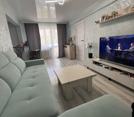 2-комнатная квартира с ремонтом по улице Смоленской