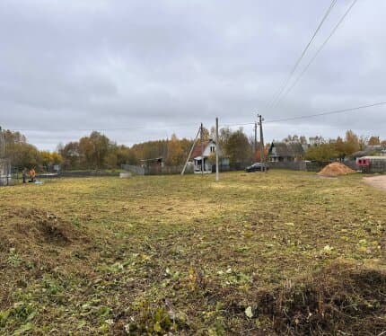 Участок 10 соток для жизни мечты в 38 км от столицы.