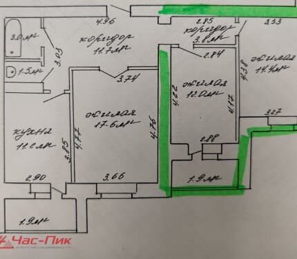 Продается 2 комнаты в трехкомнатной квартире. Возможна продажа по одной комнате. Квартира расположена на 6 этаже. Во дворе оборудована детская площадка. Вся социальная инфраструктура в пешей доступности: детский сад, школа, магазины, салоны красоты, аптеки, несколько стоматологических кабинетов, международная почта CDEK, Вайлдберис. Недалеко Цнянское водохранилище