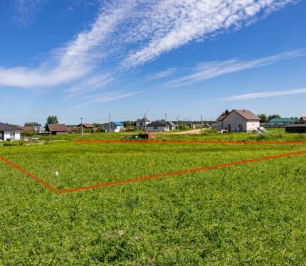 Участок 25 сот. с фундаментом и газом - готово к строительству!