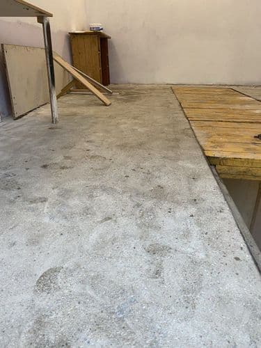 Шлифовка стен потолка пола от краски