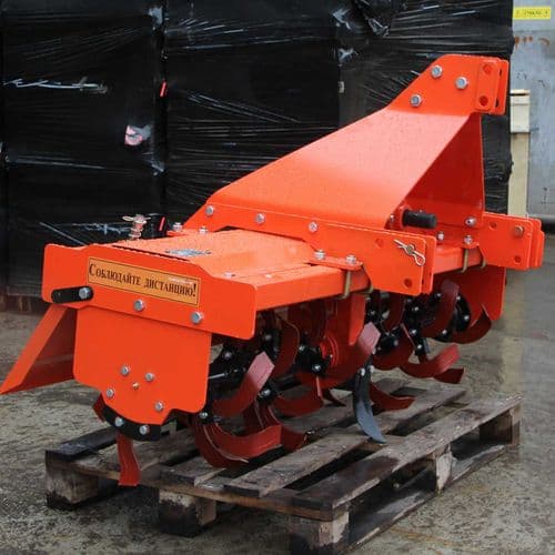 ПОЧВОФРЕЗА УРАЛЕЦ УСИЛЕННАЯ (ЗАХВАТ 1.4 М) С КАРДАНОМ