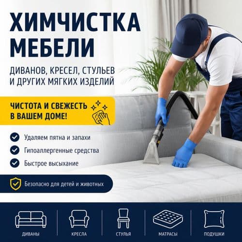 Химчистка мебели