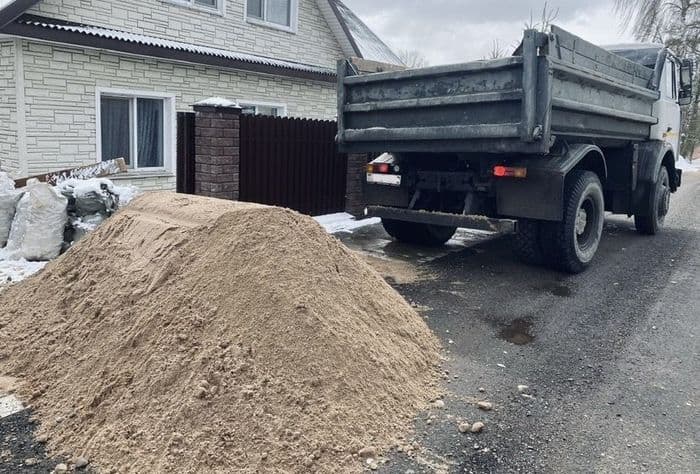 ПЕСОК речной 1-5-10 тонн