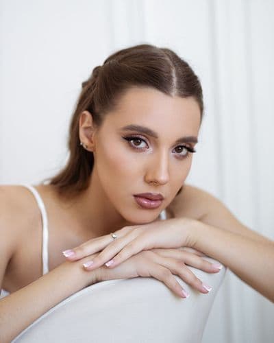 Макияж, локоны