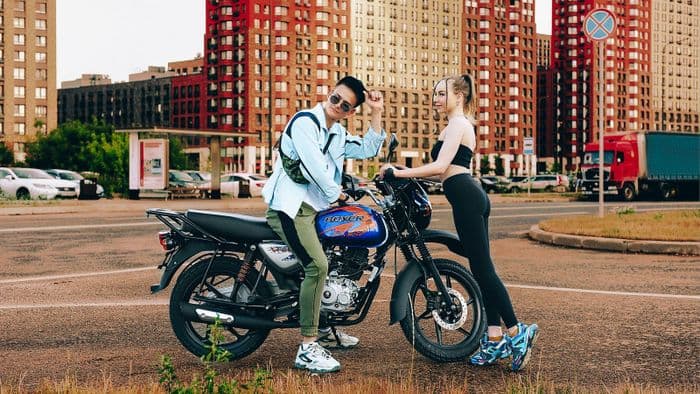 Мотоцикл BAJAJ Boxer BM 150 X Disk