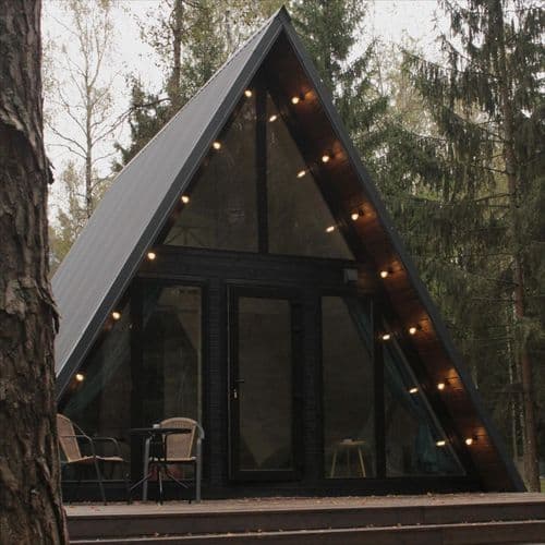 Треугольный домик А-фрейм Сапфир