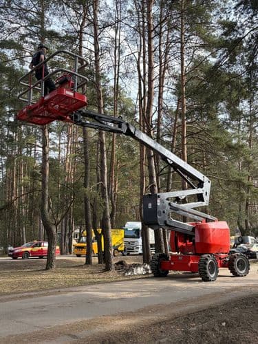 Коленчатый дизельный подъемник Mantall HZ 200JRT