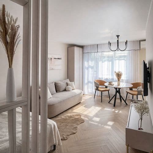 СТИЛЬНАЯ СТУДИЯ В ЦЕНТРЕ Вокзал Бесконтактное заселение