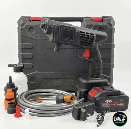 Аккумуляторная автомойка высокого давления