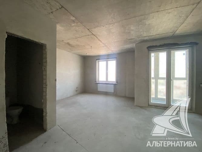 2-комнатная квартира, г. Брест, ул. Мытная, 2026 г.п., 9 / 10 панель + блок + кирпич, 54,7 / 52,1 / 46,8 / -, санузел раздельный, лоджия застеклена, с...