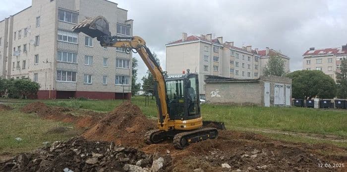 Аренда мини экскаватора