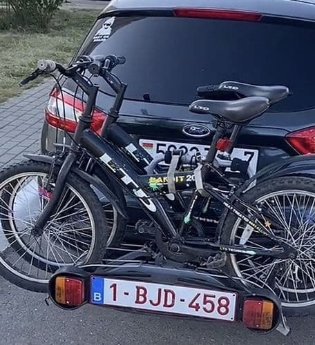 Велобагажник на фаркоп